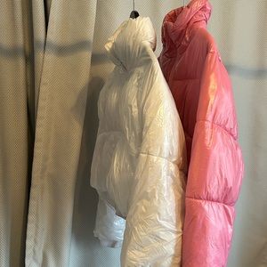 2 small/medium Forever 21 puffer jackets